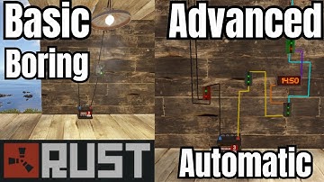 Rust Electricity Guide 2024 I Basic Base Lights & Automatic Lights