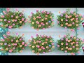 Best  easy recycling plastic baskets to portulaca cuttings hanging garden ideas