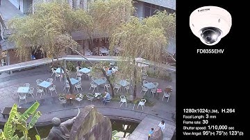VIVOTEK FD8355EHV Footage