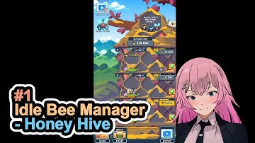 BECOME A RICH BEEKEEPER | Idle Bee Manager - Honey Hive | Part 1