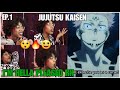 This is EXCITING! | JUJUTSU KAISEN Episode 1 Reaction! | Lalafluffbunny