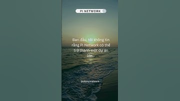 Tôi đã từng không tin #pi #picoin #pinetwork #xuhuong #diempinetwork #blockchain