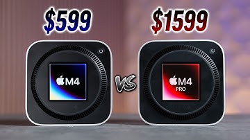 M4 vs M4 Pro Mac mini - HOW is the $600 mini THIS Good?!