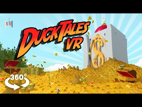 DuckTales VR, Swim In Scrooge McDucks Money!