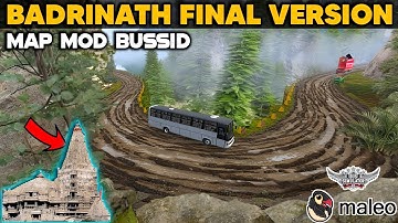DOWNLOAD! 🔥 Final BADRINATH Temple Map Mod For Bus Simulator Indonesia।Bussid Mod Map 4.3.3