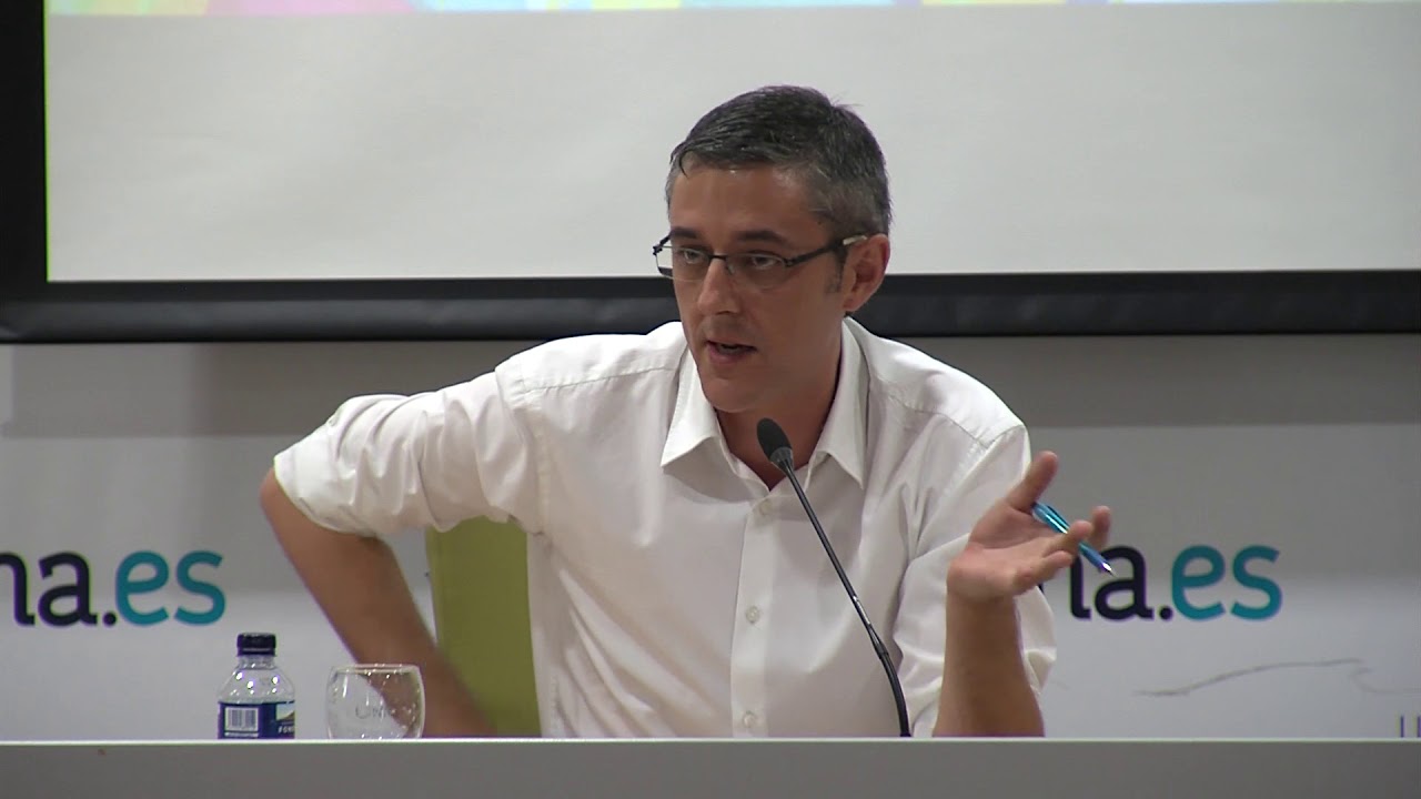 Encuentro con Eduardo Madina - Cursos de Verano de la Universidad de Málaga 2018 (MÁLAGA)