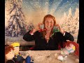 Sarah Ferguson making Snow Globes