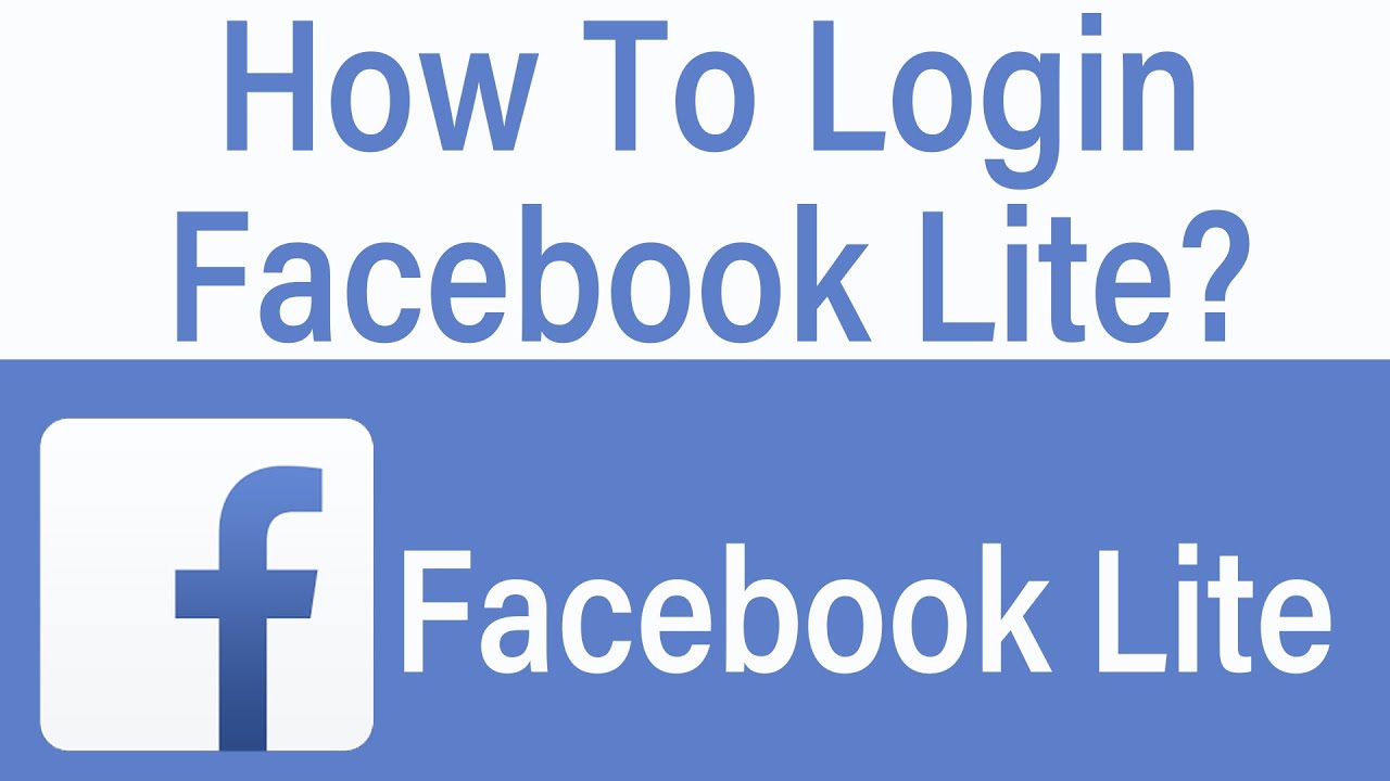 Facebook Lite Login or Sign Up For Free, FB Lite, TechSog