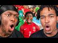 Streamers React To IShowSpeed World Cup Champions 