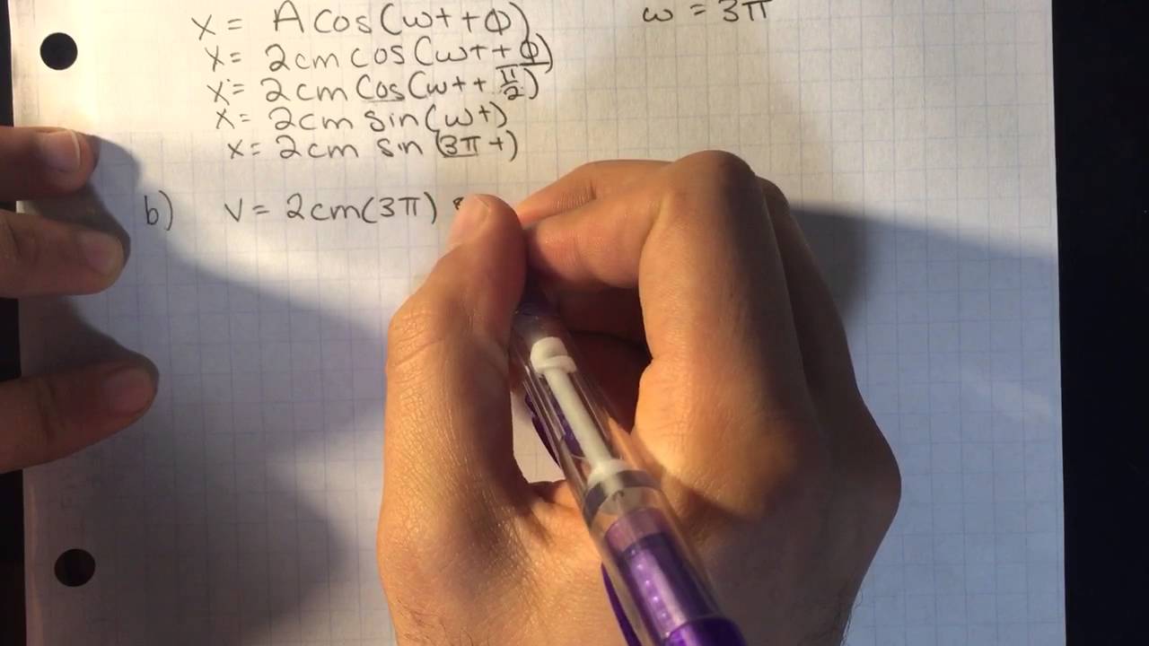 Chapter 15, Problem 5 - YouTube