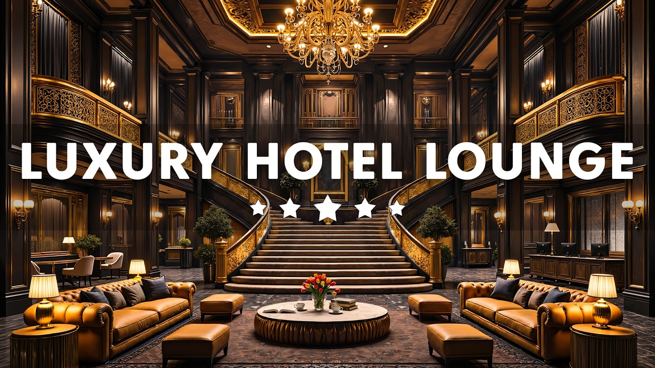 Luxury Hotel Lounge Music BGM - Smooth Jazz Saxophone Instrumental ...
