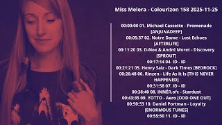 Miss Melera - Colourizon 158 2025-11-25 with tracklist