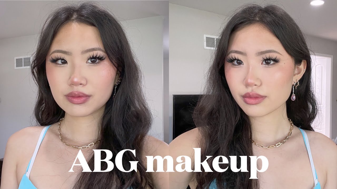 VLOG 🇺🇸, Asian Baby Girl (ABG) Makeup Transformation