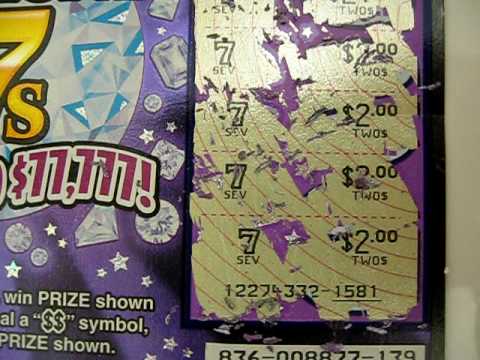 Illinois Lottery $5,000 A Week For Life Scratch Ticket #3 