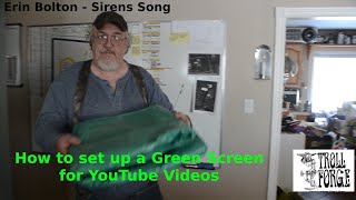 How to set up a Green Screen for YouTube Videos