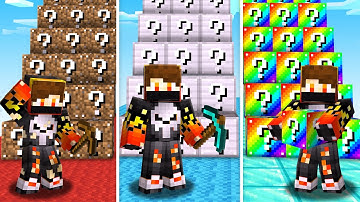 DIRT LUCKY BLOCK VS RAINBOW LUCKY BLOCK