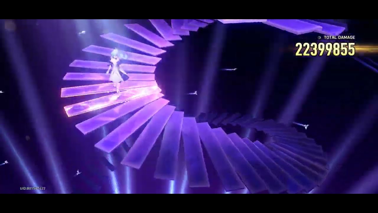 Dan Heng attacks twice and wins, Himeko helps (HSR - Currency Wars | Break/SP Build, Ice Titanium 2)