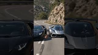 Professional Driver Tests Black Lamborghini to Breaking Point 🏁 #extreme #drifting #cartest