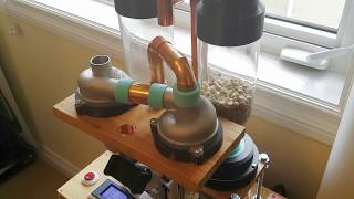 Transparent Fluid Bed Coffee Roaster NI