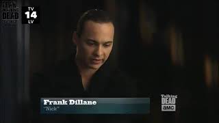 Frank Dillane farewell to the cast feartwd