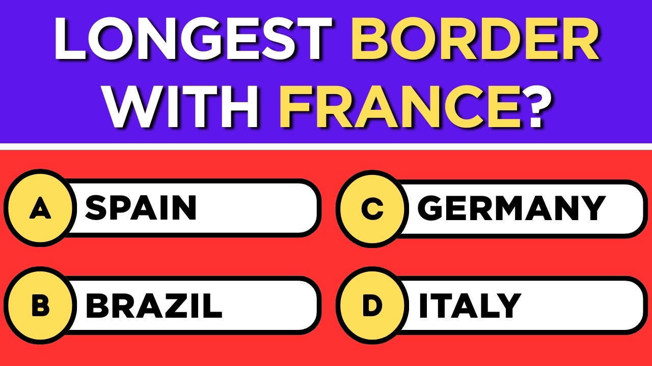 Can You Beat This Geography Test? 🌎 50 Geography Questions 🧠