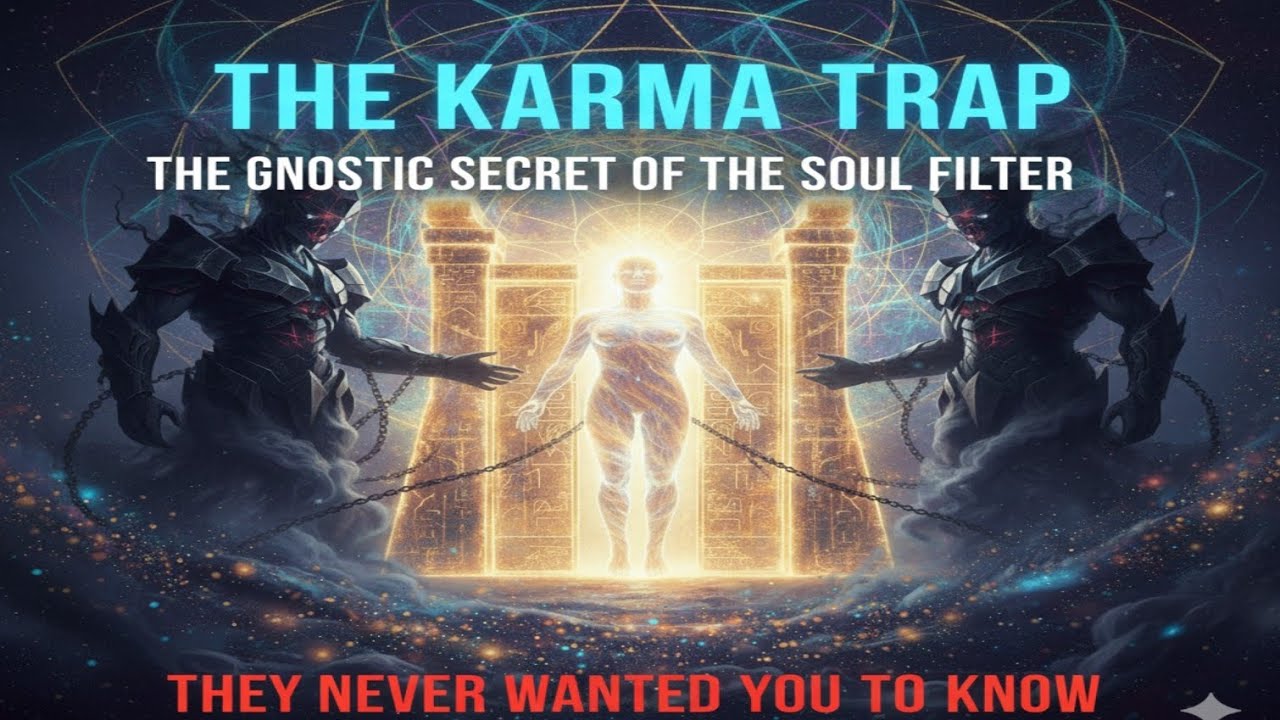 The Karma Trap — The Gnostic Secret of the Soul Filter They Never Wanted You To Know
