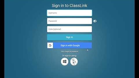 How to get on Class Link