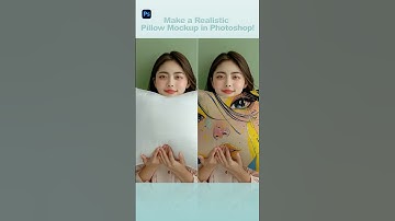 Make a Realistic Pillow Mockup in Photoshop! (Easy Tutorial)