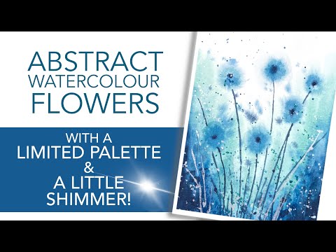 Intuitive Watercolour Floral and Review & Demo of ARTISTO
