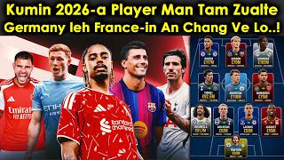 Kumin 2026 a Player Man Tam Zual 21-te Chu || Summer Transfer...
