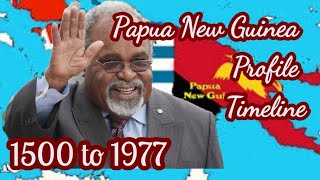 Papua New Guinea profile - Timeline