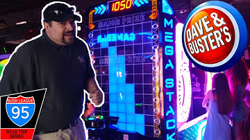 I GOT ROBBED!!! - Mega Stacker - Dave & Buster