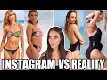 REACTING TO 'BODY GOALS' SUPERMODELS IN REAL LIFE. INSTAGRAM VS REALITY.