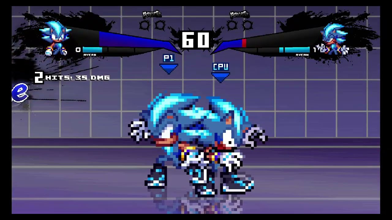 [JUS MUGEN] Bonic's The Battle (Demo, V0.1): Ayean Arcade Run (Failed)