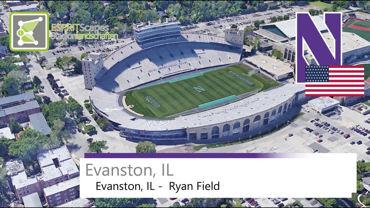 Ryan Field (Evanston) | Northwestern Wildcats football | Google Earth