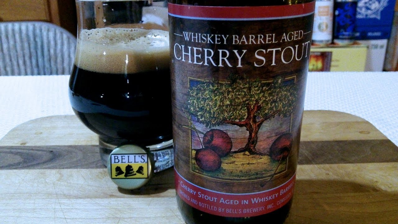 Bell's Brewery Whiskey BBL Aged Cherry Stout - 2017 (9.3% ABV%) DJs ...