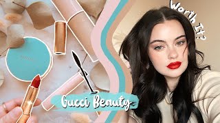 GUCCI BEAUTY First Impressions, Wear Test + Fun Eye Look lol | Julia Adams