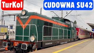 Turkol w Warszawie lokomotywa SU42 dała czadu