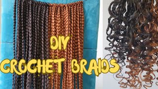 DIY: How To Make Crochet Braids for Box Braids