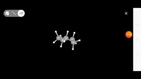 3D - Structure of Cyclopentane