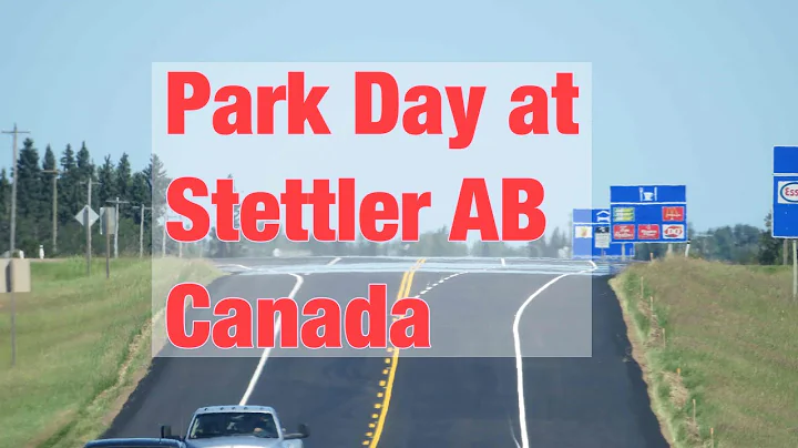 Taking The Kids To The Park in Stettler Alberta Canada Join The Fun