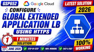 Configure Global Extended Application LB using HTTPS | GSP652