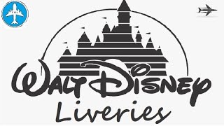 Walt Disney Airline Liveries ✈️