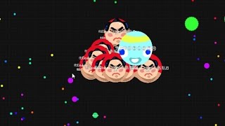 AGAR.IO CANON SPLIT Y TRICK SPLIT | Easyyy!! team random