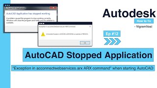 How to fix .exe has stopped working Windows 7, 8, 10 | Solve Autodesk AutoCAD starting problem screenshot 5