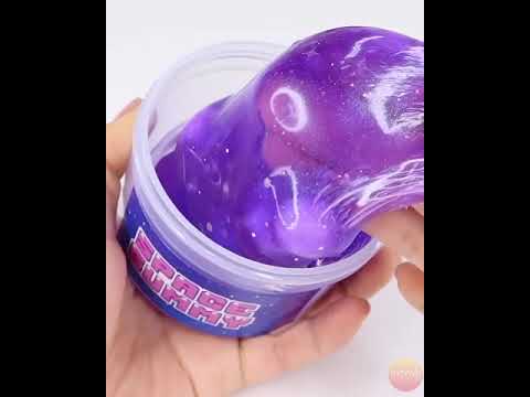 Satisfying Space Gummy slime relax ASMR/Subscribe my channel for more #shorts