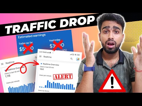 Organic Traffic Drop in 2023: यह Mistake मत करो #blogging #microniche #googlediscover