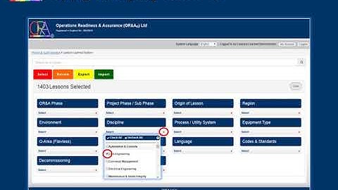 Lessons Learned Management System (LLMS)