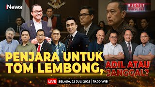Download Lagu 🔴LIVE Penjara untuk Tom Lembong, Adil atau Janggal? | Rakyat Bersuara | 22/07 MP3 Download Lagu 🔴LIVE Penjara untuk Tom Lembong, Adil atau Janggal? | Rakyat Bersuara | 22/07 MP3