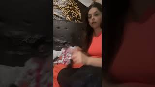 Playful Pet Monkey Grabs Woman's Hair After Gentle Nudge